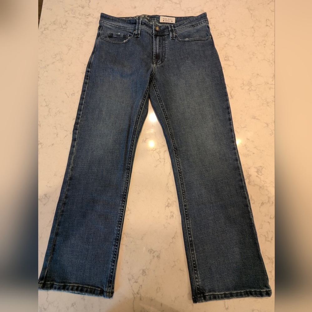 Men's Blue Bootcut Jeans